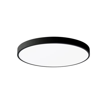 Immax NEO 07249L - LED Димируем плафон NEO LITE SEMPLICI LED/48W/230V 3000-6000K Wi-Fi Tuya черен + дистанционно управление