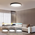 Immax NEO 07250L - LED Димируем плафон NEO LITE SEMPLICI LED/60W/230V 3000-6000K Wi-Fi Tuya черен + дистанционно управление