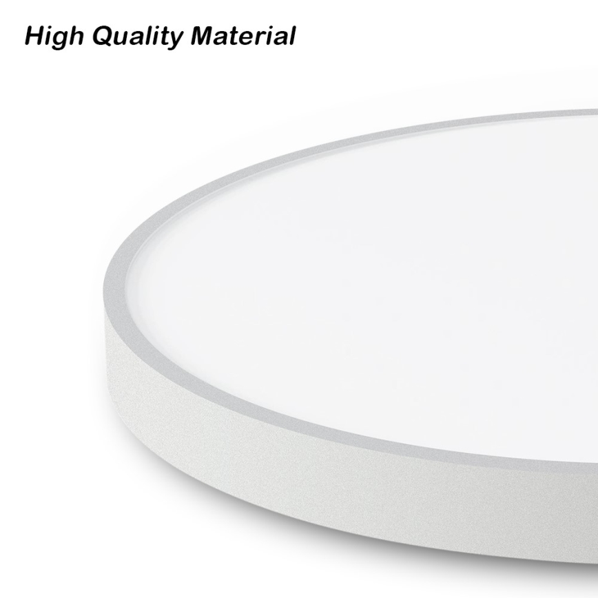 Immax NEO 07253L - LED Димируем плафон NEO LITE SEMPLICI LED/60W/230V 3000-6000K Wi-Fi Tuya бял + дистанционно управление