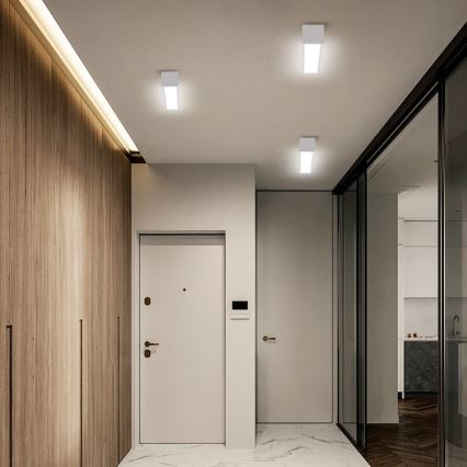 Immax NEO 07257L - LED регулируемо таванно осветително тяло NEO LITE LUNGO LED/20W/230V 3000-6000K Wi-Fi Tuya бяло + дистанционно управление