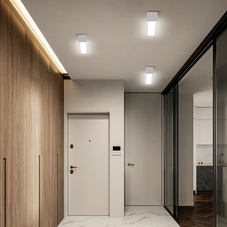 Immax NEO 07257L - LED регулируемо таванно осветително тяло NEO LITE LUNGO LED/20W/230V 3000-6000K Wi-Fi Tuya бяло + дистанционно управление