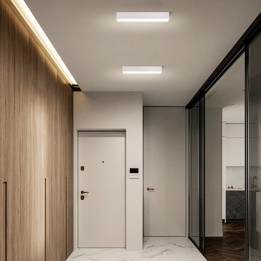Immax NEO 07257L - LED регулируемо таванно осветително тяло NEO LITE LUNGO LED/20W/230V 3000-6000K Wi-Fi Tuya бяло + дистанционно управление