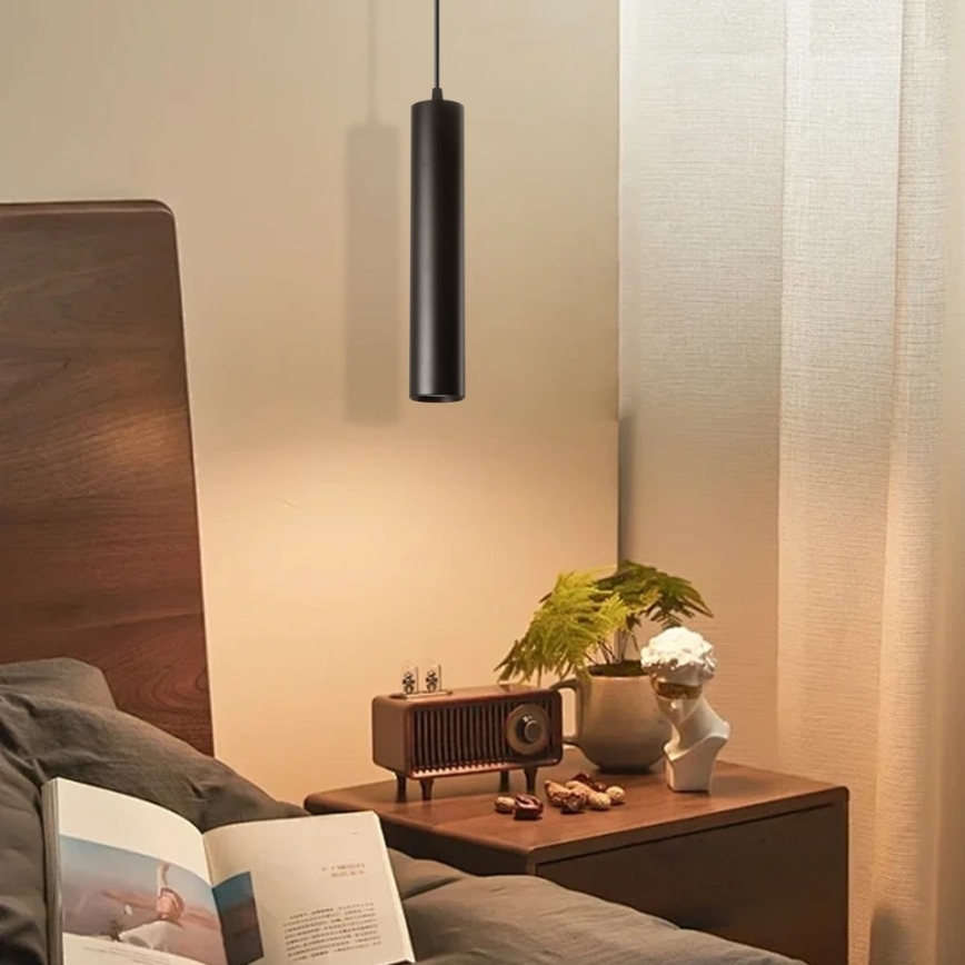 Immax NEO 07270W - LED RGB+CCT регулируема висяща лампа на кабел NEO LITE PUNTO 1xGU10/6W/230V Wi-Fi Tuya