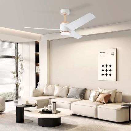 Immax NEO 07281L - LED+CCT димируем таванен вентилатор BEAUTY LED/18W/230V 3000/4000/6000K Wi-Fi Tuya + дистанционно управление