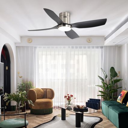 Immax NEO 07282L - LED+CCT Димируем таванен вентилатор PURE LED/24W/230V 3000/4000/6000K Wi-Fi Tuya + дистанционно управление