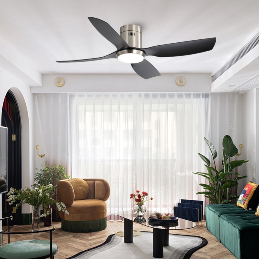 Immax NEO 07282L - LED+CCT Димируем таванен вентилатор PURE LED/24W/230V 3000/4000/6000K Wi-Fi Tuya + дистанционно управление