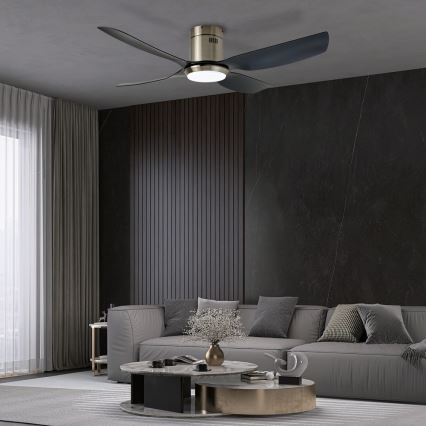 Immax NEO 07282L - LED+CCT Димируем таванен вентилатор PURE LED/24W/230V 3000/4000/6000K Wi-Fi Tuya + дистанционно управление