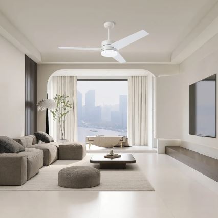 Immax NEO 07284L - LED+CCT Димируем таванен вентилатор VARIABLE LED/24W/230V 3000/4000/6000K Wi-Fi Tuya + дистанционно управление