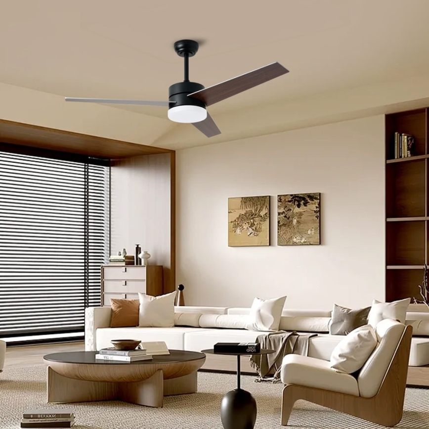 Immax NEO 07284L - LED+CCT Димируем таванен вентилатор VARIABLE LED/24W/230V 3000/4000/6000K Wi-Fi Tuya + дистанционно управление