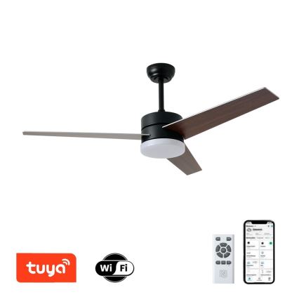 Immax NEO 07284L - LED+CCT Димируем таванен вентилатор VARIABLE LED/24W/230V 3000/4000/6000K Wi-Fi Tuya + дистанционно управление