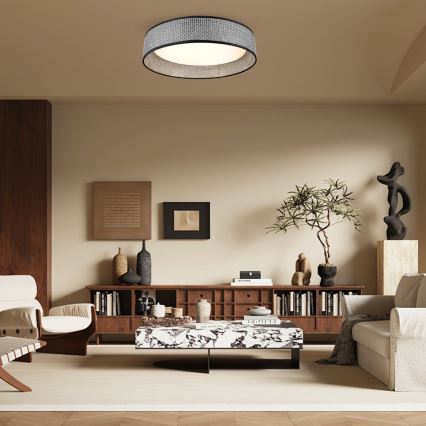 Immax NEO 07287L - LED+CCT Димируемо таванно осветително тяло LONA LED/36W/230V 3000-6000K Wi-Fi Tuya Ø 45,5 см+ дистанционно управление