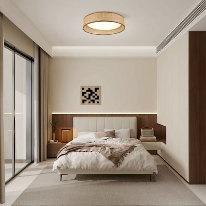 Immax NEO 07288L - LED+CCT димируемо таванно осветително тяло LONA LED/36W/230V 3000-6000K Wi-Fi Tuya Ø 45,5 см + дистанционно управление