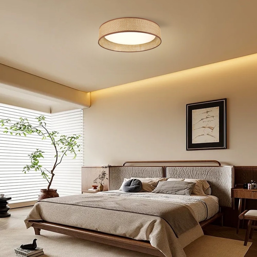 Immax NEO 07288L - LED+CCT димируемо таванно осветително тяло LONA LED/36W/230V 3000-6000K Wi-Fi Tuya Ø 45,5 см + дистанционно управление