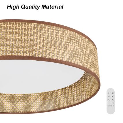 Immax NEO 07288L - LED+CCT димируемо таванно осветително тяло LONA LED/36W/230V 3000-6000K Wi-Fi Tuya Ø 45,5 см + дистанционно управление