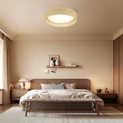 Immax NEO 07289L - LED+CCT Димируем плафон LONA LED/36W/230V 3000-6000K Wi-Fi Tuya Ø 45,5 см + дистанционно управление
