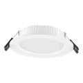 Immax NEO 07294L - LED димируемо вградено осветително тяло DOWN LED/12W/230V Wi-Fi Tuya Ø 12 см бяло
