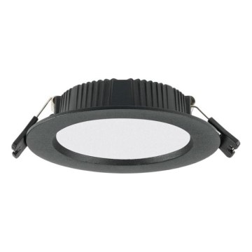 Immax NEO 07294L - LED димируемо вградено таванно осветително тяло DOWN LED/12W/230V Wi-Fi диам. 12 см черно