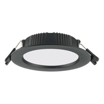 Immax NEO 07294L - LED димируемо вградено таванно осветително тяло DOWN LED/12W/230V Wi-Fi Tuya диам. 12 см черно