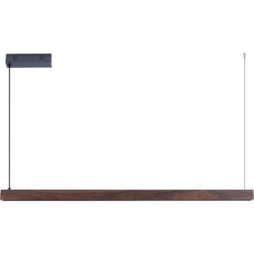 Immax NEO 07300L - LED димируем полилей на кабел MADEIRA LED/26W/230V Wi-Fi Tuya 122 cm орех + дистанционно управление