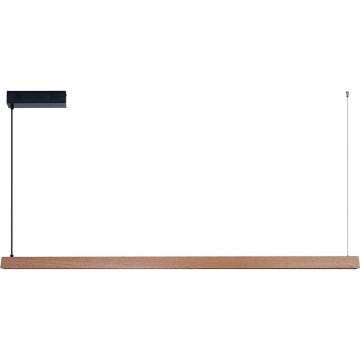 Immax NEO 07304L - Димируем LED полилей на кабел MADEIRA LED/33W/230V Wi-Fi Tuya, 152 cm, дъб + дистанционно управление