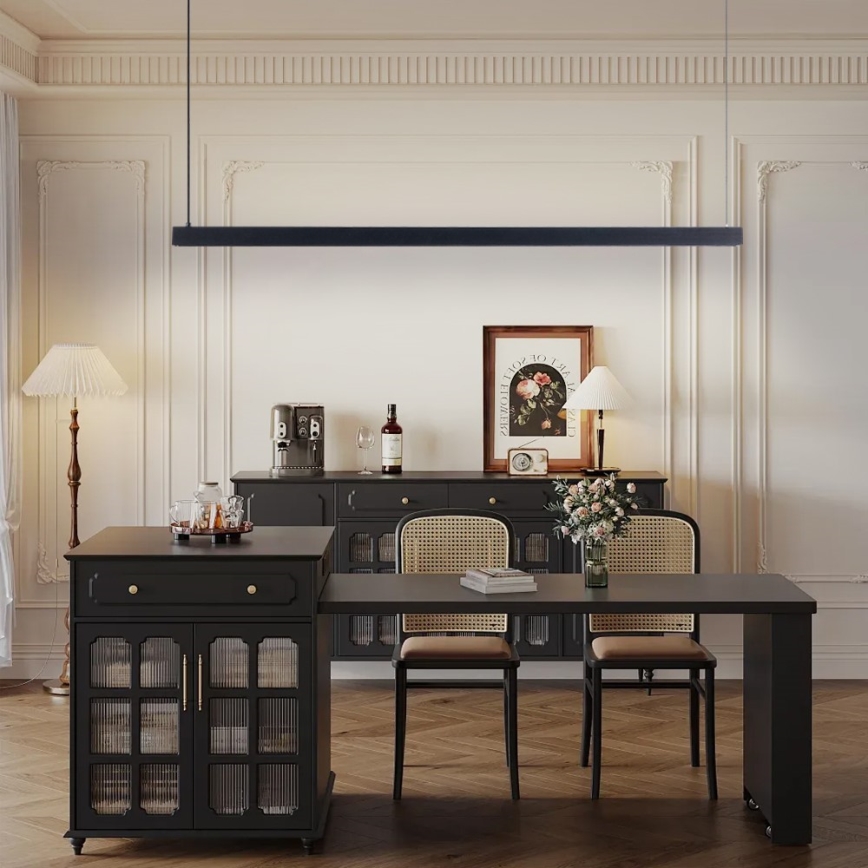 Immax NEO 07307L - димируем LED полилей на кабел MADEIRA LED/33W/230V Wi-Fi Tuya 152 cm черен + дистанционно управление