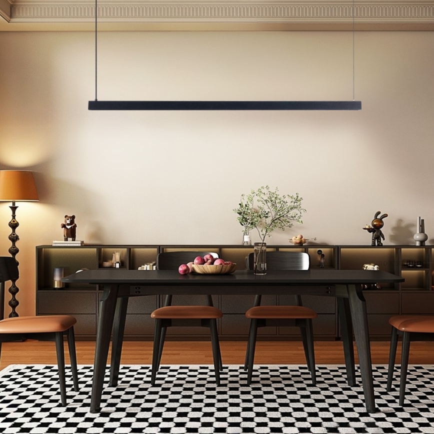 Immax NEO 07307L - димируем LED полилей на кабел MADEIRA LED/33W/230V Wi-Fi Tuya 152 cm черен + дистанционно управление