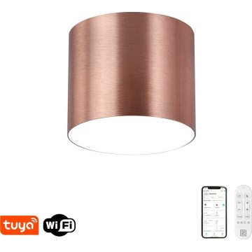 Immax NEO 07319L - димируемо таванно LED осветително тяло RONDATE LED/18W/230V, диаметър 11,5 см, Wi-Fi Tuya, розово злато