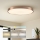 Immax NEO 07323L - Димируемо LED таванно осветително тяло SEMPLICI LED/96W/230V Ø 80 cm Wi-Fi Tuya, розово злато + дистанционно управление