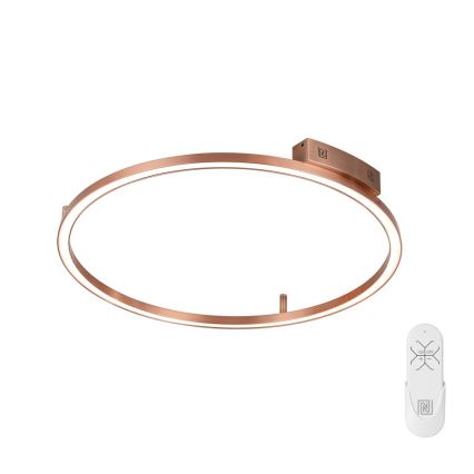 Immax NEO 07326-80C - LED димируемо таванно осветително тяло FINO LED/55W/230V 80 см Tuya розово злато + дистанционно управление