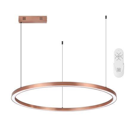 Immax NEO 07327L - LED димируем полилей на кабел FINO LED/55W/230V 80 см Tuya розово злато + дистанционно управление