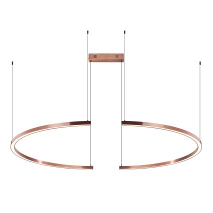 Immax NEO 07328L - LED димируем полилей на кабел FINO LED/72W/230V 120 cm Tuya розово злато + дистанционно управление