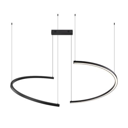Immax NEO 07329L - LED димируем полилей на кабел FINO LED/72W/230V 120 см черен Tuya + дистанционно управление