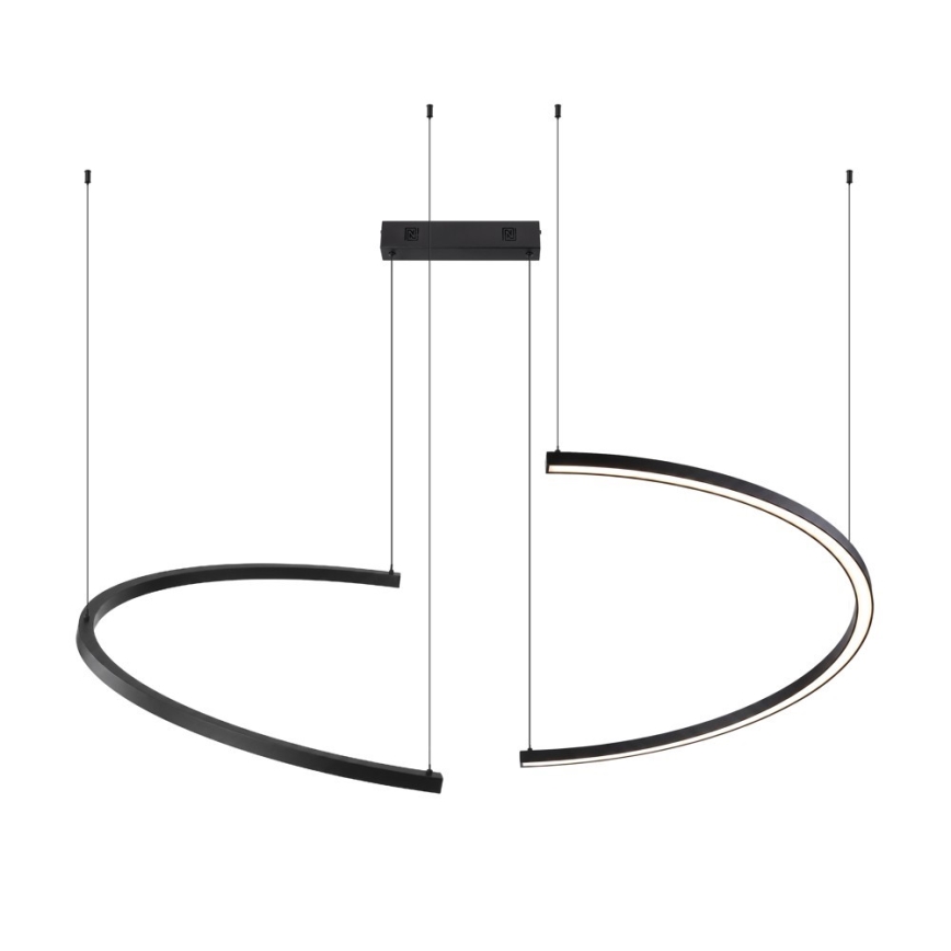 Immax NEO 07329L - LED димируем полилей на кабел FINO LED/72W/230V 120 см черен Tuya + дистанционно управление