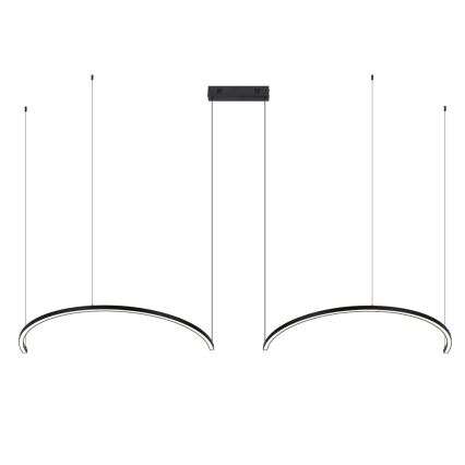 Immax NEO 07329L - LED полилей на кабел FINO с димиране LED/72W/230V 120 cm Tuya черен + дистанционно управление