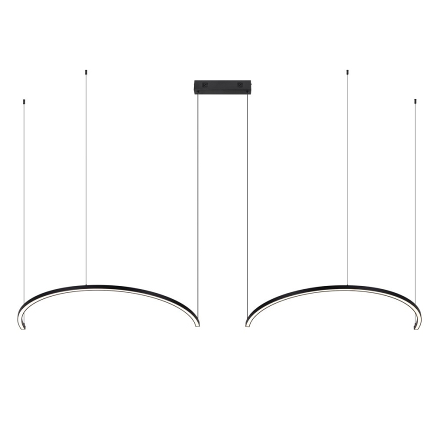 Immax NEO 07329L - LED полилей на кабел FINO с димиране LED/72W/230V 120 cm Tuya черен + дистанционно управление