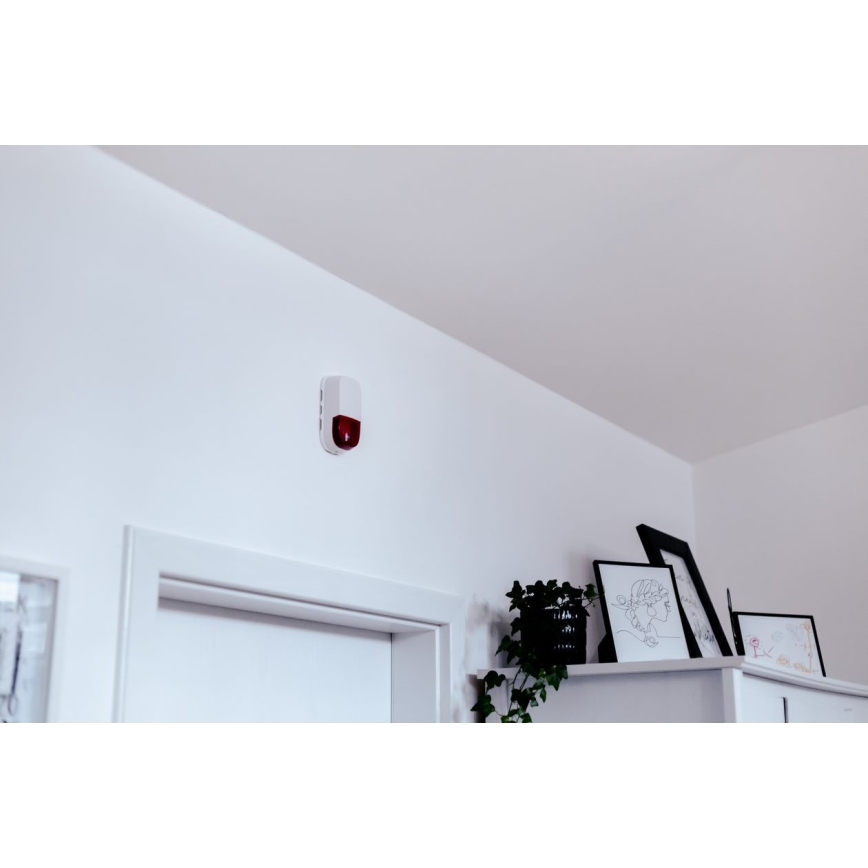 Immax NEO 07504L - Смарт сирена SMART 5V/95dB ZigBee 3.0 IP65 Tuya
