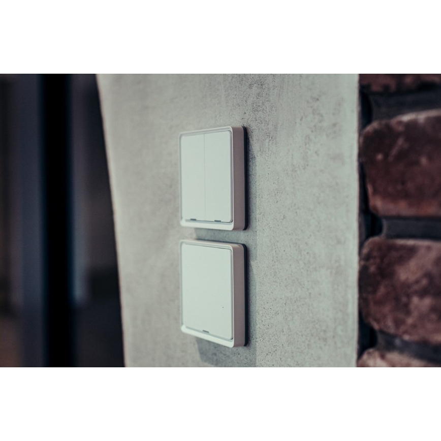 Immax NEO 07507C - К-кт 3бр. превключватели с 2 бутона SMART 3xCR2430 Zigbee 3.0 Tuya