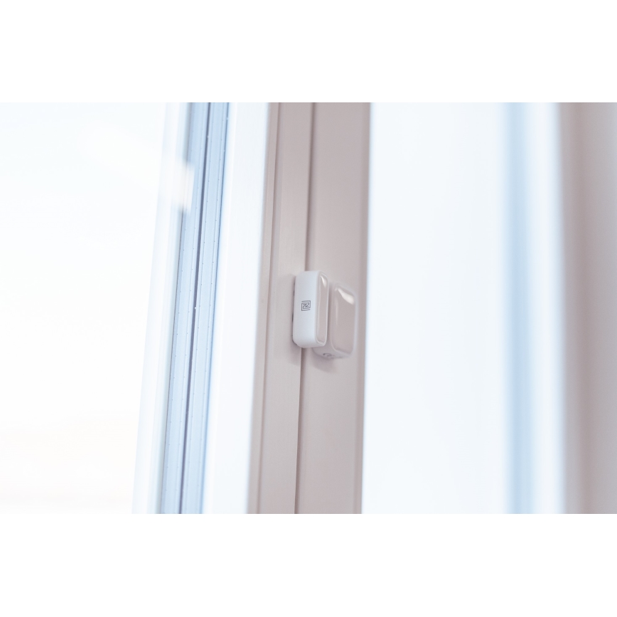 Immax NEO 07511L - К-кт 2x Магнитен сензор за прозорци и врати SMART 1xCR2032  Zigbee Tuya