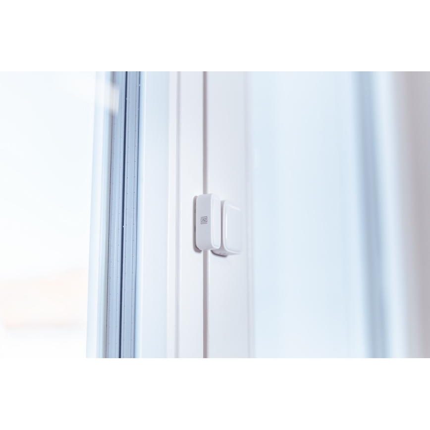 Immax NEO 07511L - К-кт 2x Магнитен сензор за прозорци и врати SMART 1xCR2032  Zigbee Tuya