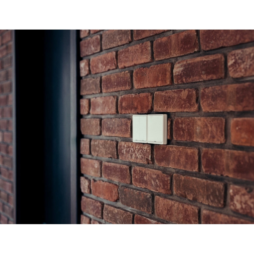 Immax NEO 07513L - 2-бутонен превключвател SMART 230V Wi-Fi Tuya