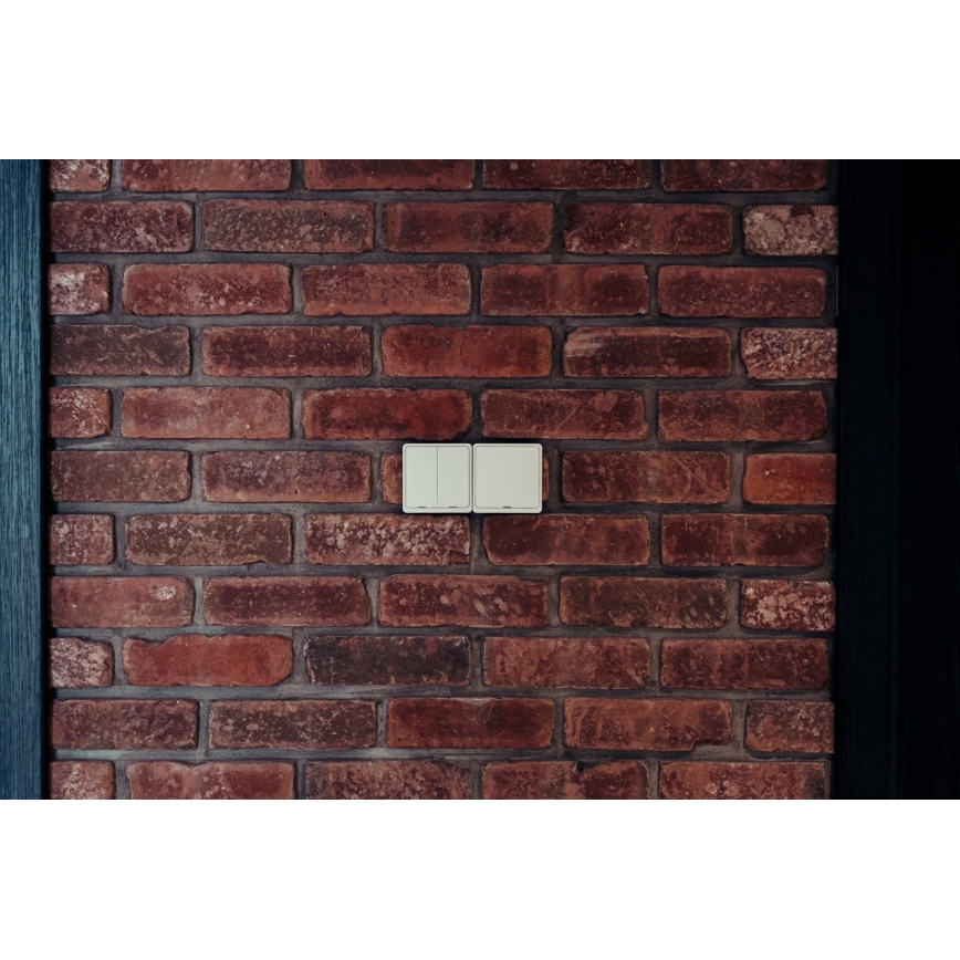 Immax NEO 07513L - 2-бутонен превключвател SMART 230V Wi-Fi Tuya