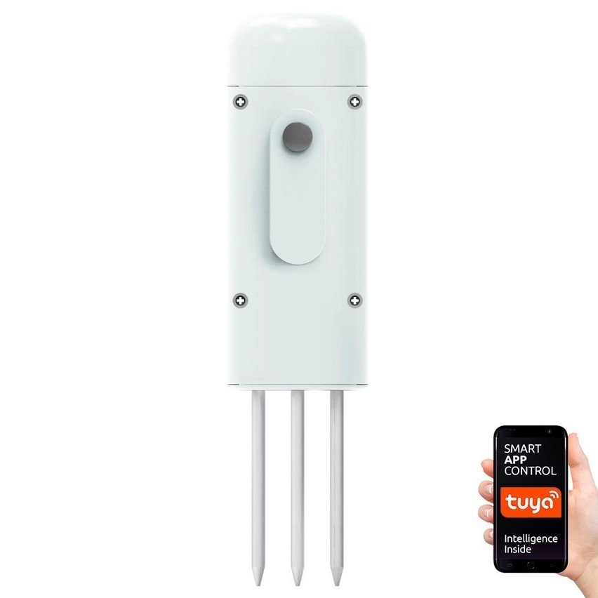 Immax NEO 07523L - Сензор за почвена влага и температура 2xAA Tuya IP67