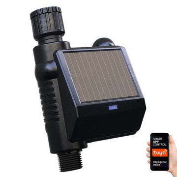 Immax NEO 07524L - Напоителен клапан със соларен панел 2xAA IP65 Tuya