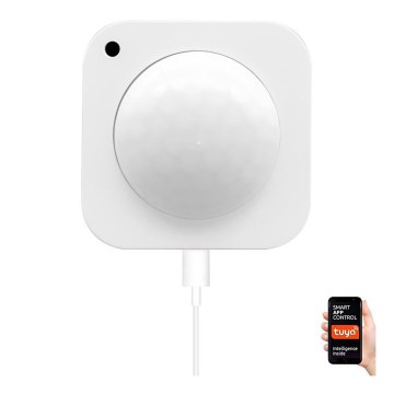 Immax NEO 07527L - Умен PIR сензор за движение 1xCR123A IP20 Tuya