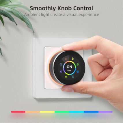 Immax NEO 07535L - Умен термостат за електрическо подово отопление 230V/16A, Wi‑Fi (Tuya)