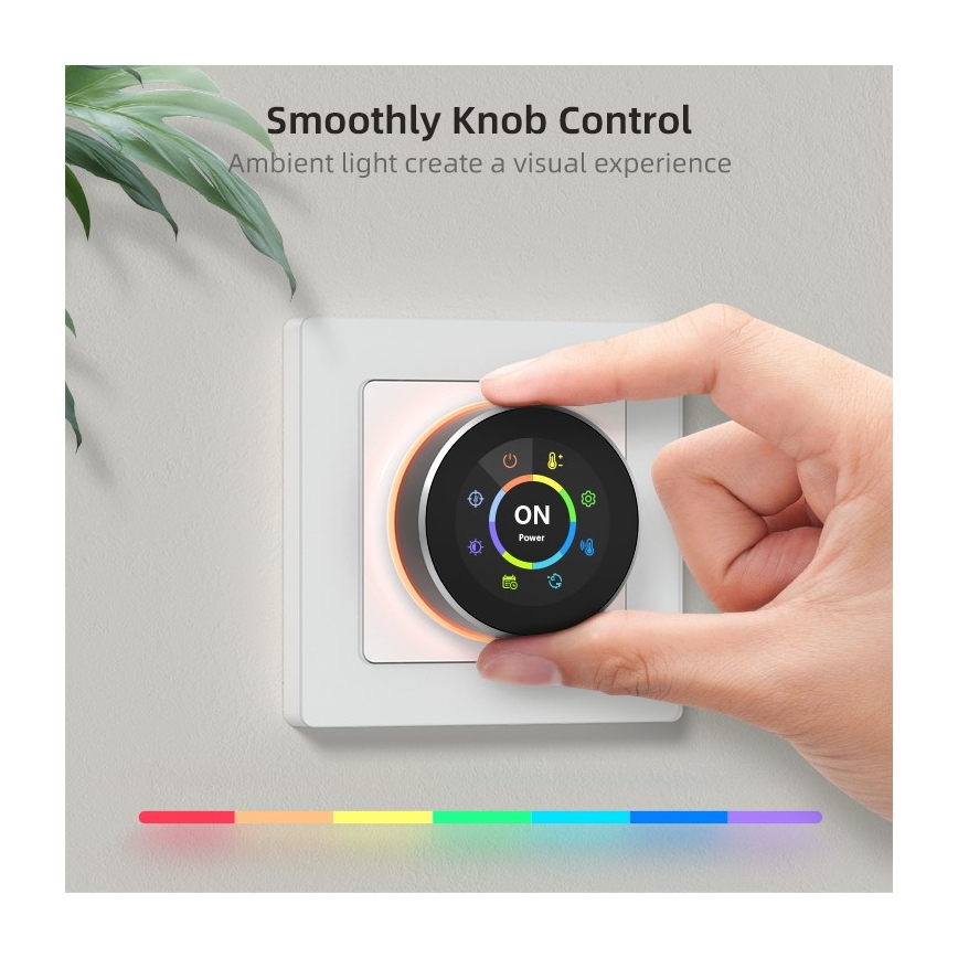 Immax NEO 07535L - Умен термостат за електрическо подово отопление 230V/16A, Wi‑Fi (Tuya)