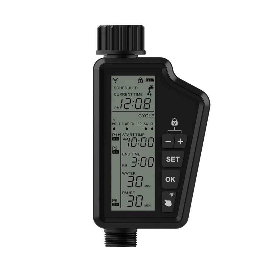 Immax NEO 07556L - Клапан за напояване 4xAA IP65 Wi-Fi Tuya