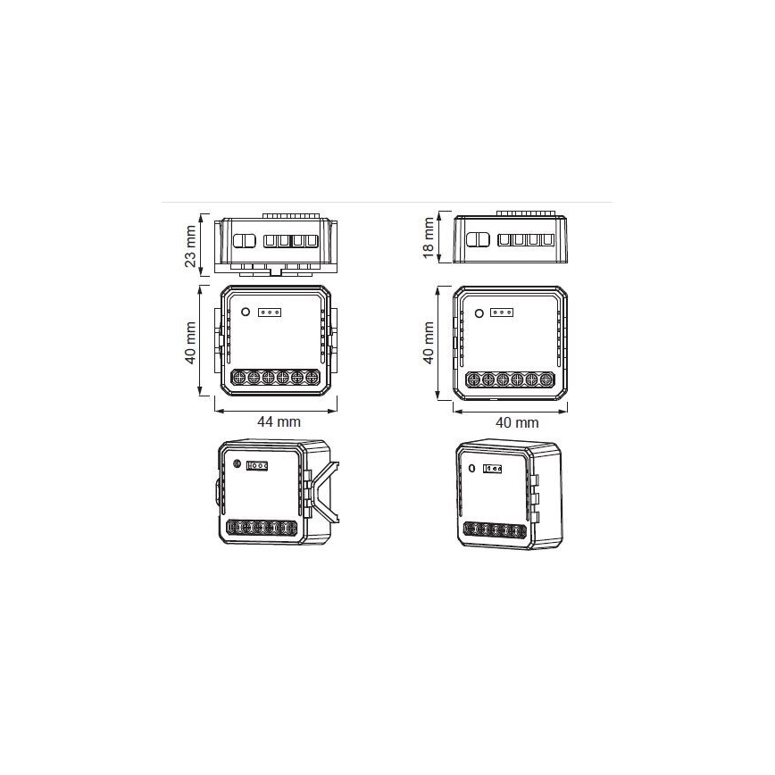 Immax NEO 07571L - Smart дистанционно управление NEO LITE V7 с 2 бутона Wi-Fi Tuya