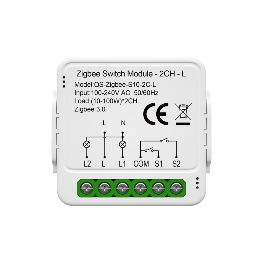 Immax NEO 07572L - Smart дистанционно управление NEO LITE V8 с 2 бутона Tuya