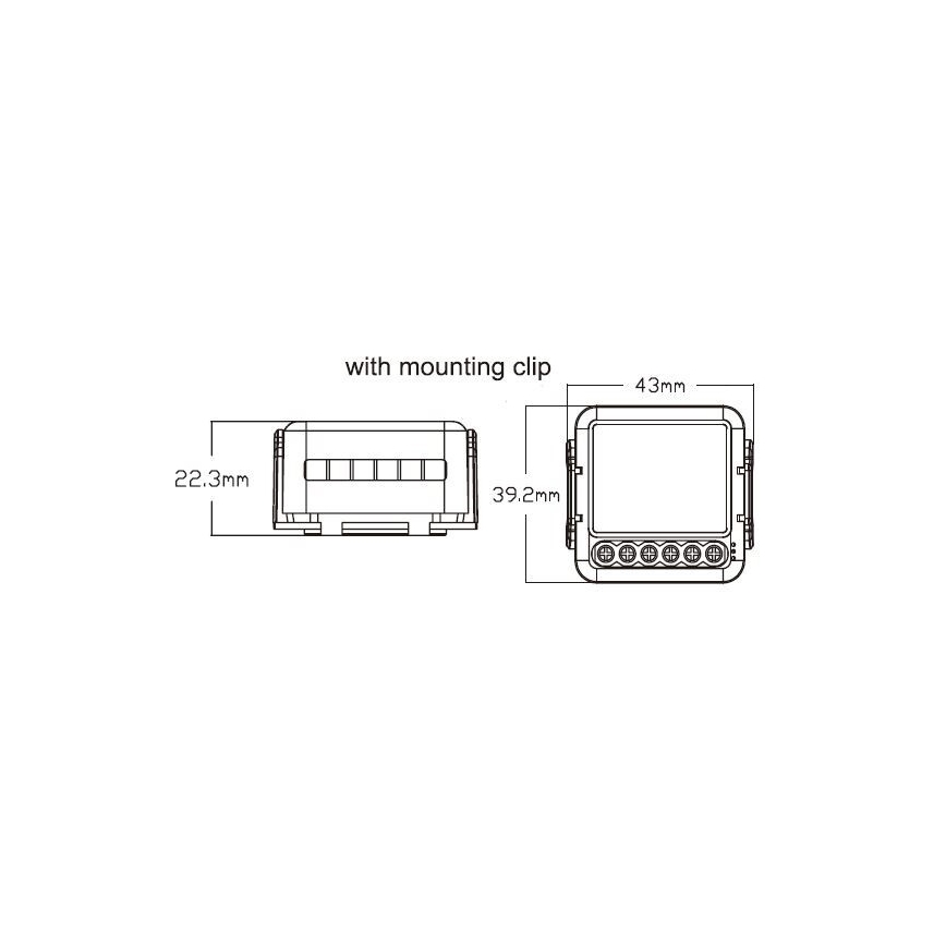 Immax NEO 07572L - Smart дистанционно управление NEO LITE V8 с 2 бутона Tuya